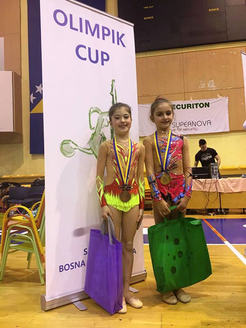 Mia Gvozden i Lorena Hržan Keglević