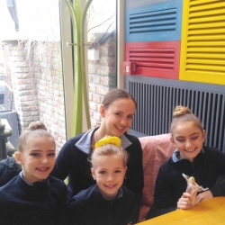 Balerina Anja Garašić,Karla Stričak, Ana Jurković i Mia Gvozden