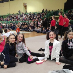 Božićna svečanost 2016 Maša Lepur, Bruna Franjković, Bianca Gajšak,Hana Kosanović,Nera Štrbac i Maria PErša