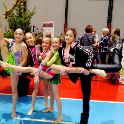 Christmas cup 2016, Nera Štrbac, Bianca Gajšak, Mia Gvozden, hana Kosanović i Maria Perša