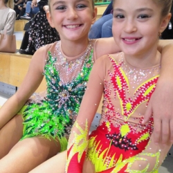 Mia Gvozden i Lorena Hržan Keglević