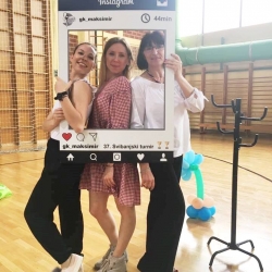 Trenerice Martina Prelog, Matea Stojaković i prof.Gordana Cimaš